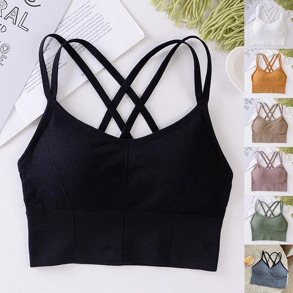

frauen bhs atmungsaktive sport-bh anti-schweiÃ stoÃfest padded yoga sportlich gym fitness workout sport clothing, White;black