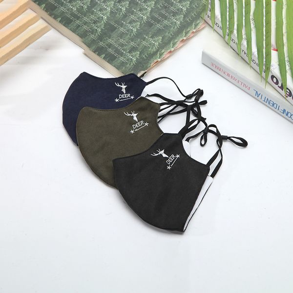 

mask winter cotton adjustable hanging ear washable printing personalized