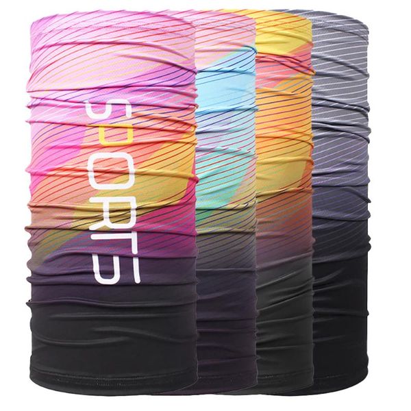 

cycling caps & masks outdoor riding sun hat ice silk mountain climbing headband fishing running headwear skin-friendly summer must-have, Black