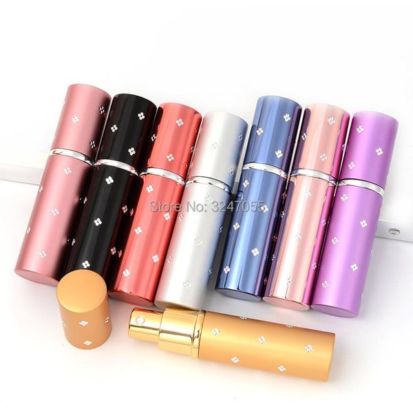 

10pieces 30pieces 50pieces portable high class empty perfume refillable container, women diy aluminum spray bottle storage bottles & jars