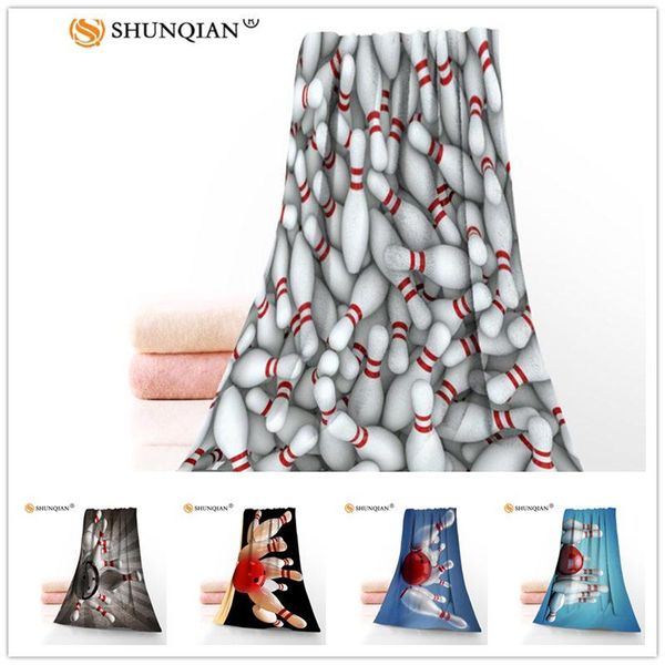 

towel custom bowling 35x75cm face towels facecloth bamboo fiber washcloth quick drying sports