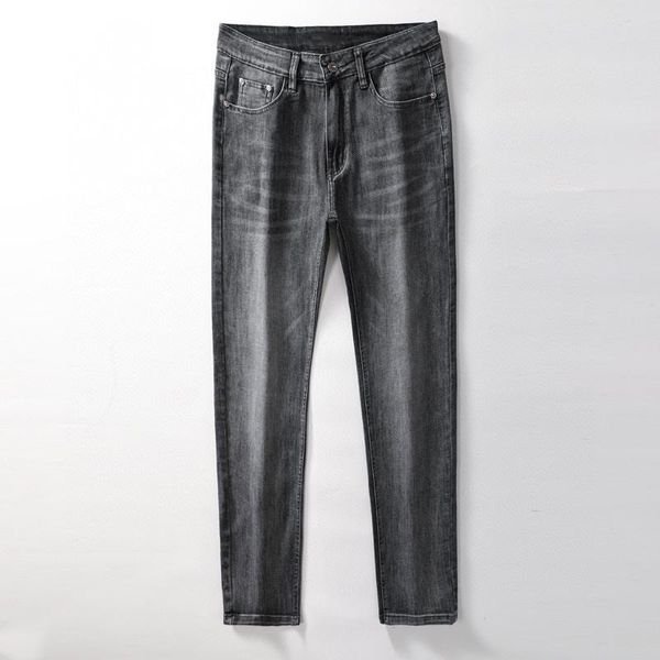 

men's jeans tim02 trendy homme tmy men casual slim stretch classic denim pants trousers plus size 29-42, Blue