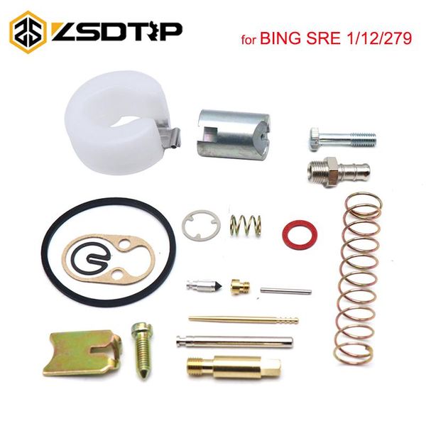 

motorcycle fuel system zsdtrp carburetor puch 12mm repair kit for bing sre 1/12/279 spare parts jets