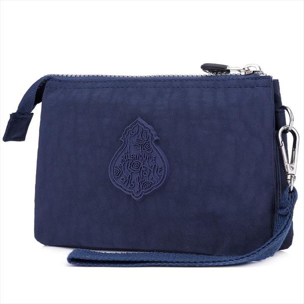 

fashion girls crossbody bags women nylon wallet card holder waterproof small coin purse ladies clutches, Red;black