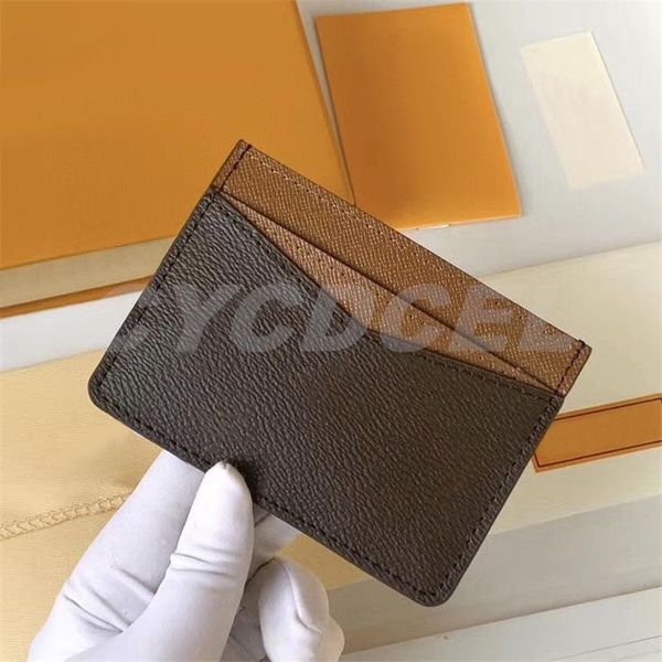 

card holders classic luxury design men/women fashion holder bank id business free, Brown;gray