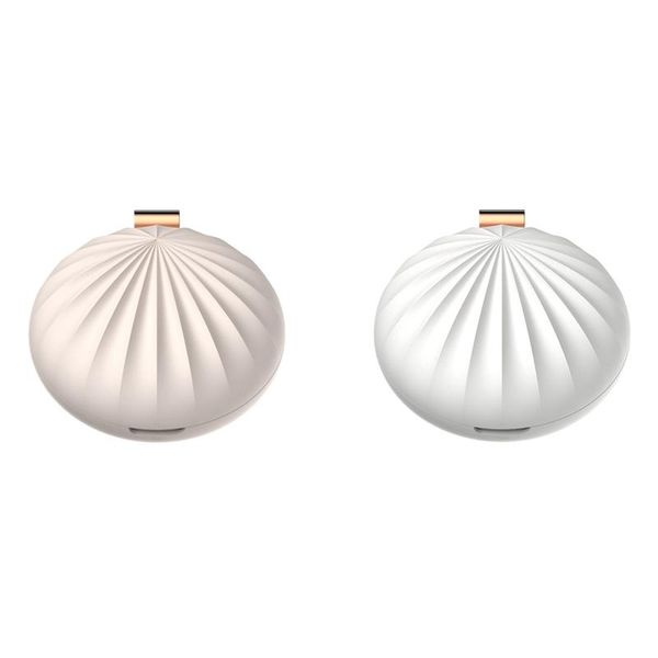 

fragrance lamps mini shell shape usb aroma oil perfume diffuser air fresher for home