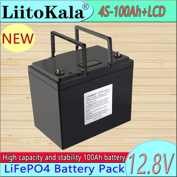 

12.8v 100ah lifepo4 cell with bluetooth bms 12v battery pack for go cart ups household appliances inverter