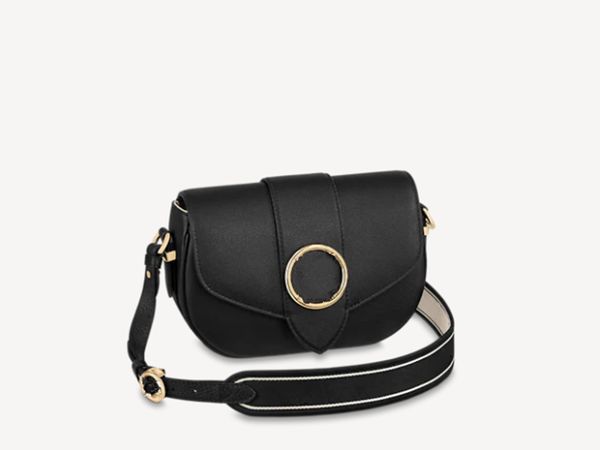 

designer ladies new saddle bag pont 9 soft luxury women's single shoulder bags printed shoulder strap casual all-match lady