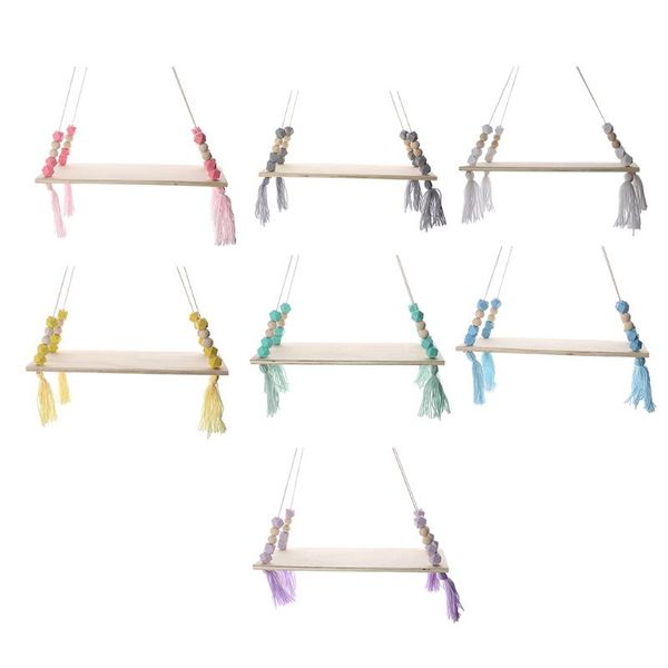 

hooks & rails wall hanging slate bracket rack books po display shelf organizer