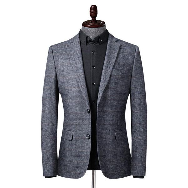 

men's suits & blazers men blazer coats classic retro suit fashion quality casual korean coat male, White;black