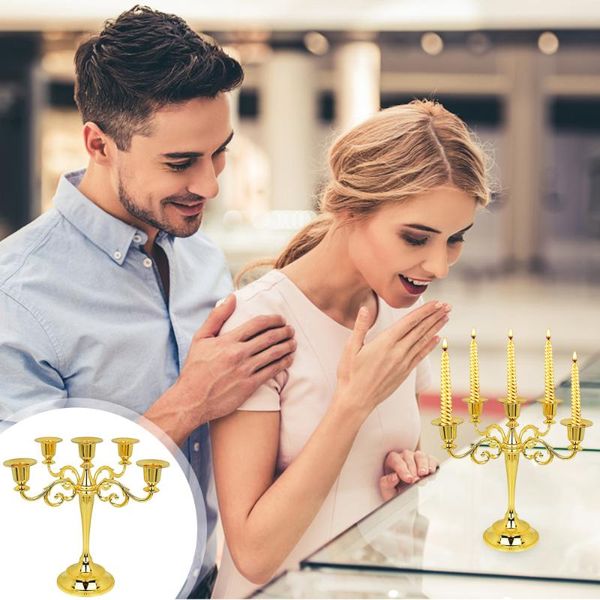 

candle holders 1pc zinc alloy candlestick european style tablehousewarming gift