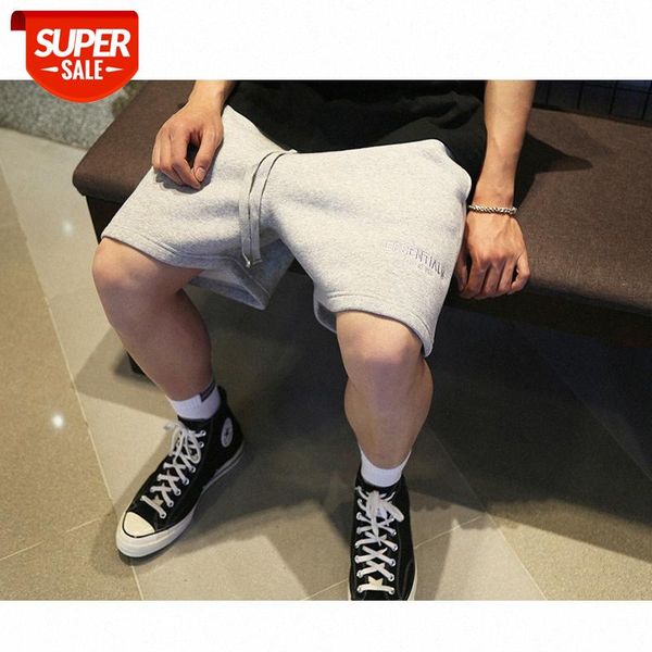 

fog double line eentials casual loose reflective shorts for men and women e #qx7v, Black