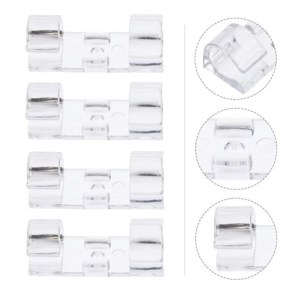 

clothing & wardrobe storage 40pcs cable clips managements holders transparent organizers