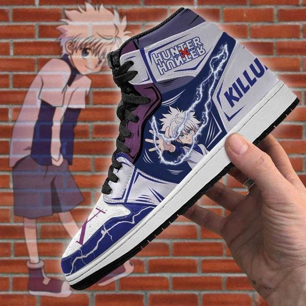 

x killua hunter hunter sneakers lightning hxh anime shoes9ufn