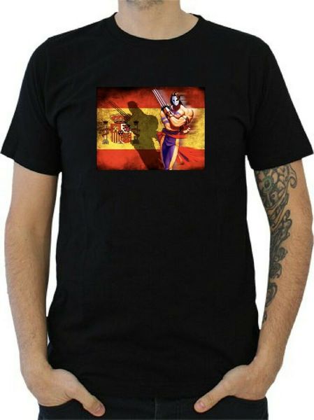 

mens t-shirt vega video games xbox playstation, White;black