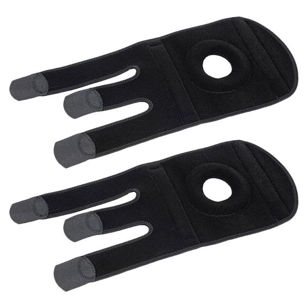 

elbow & knee pads 2pcs sports breathable protective cover basketball protector, Black;gray