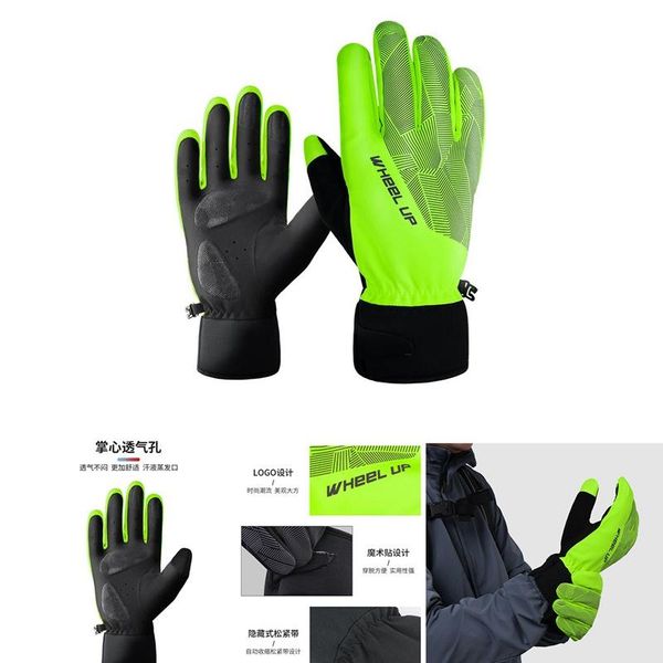 

ski gloves wheel up winter warm waterproof breathable for men women