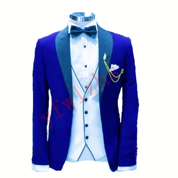 

handsome two buttons groomsmen shawl lapel groom tuxedos men suits wedding/prom/dinner blazer(jacket+pants+vest+tie) 142 men's & blazer, White;black