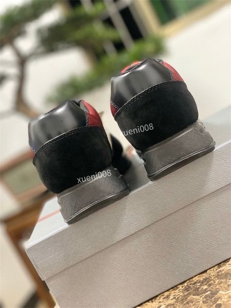 

2022 desinger women casual shoes monolith triangle logo black shoe increase platform sneakers cloudbust classic patent matte loaf xg210701, Red;white
