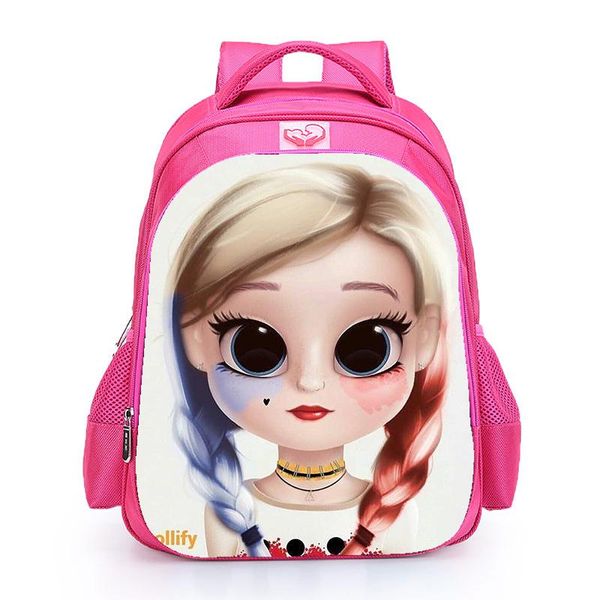 

backpack 16 inch cartoon cute girls children school bags orthopedic kids fation mochila infantil