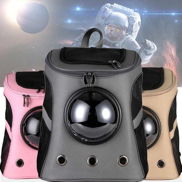 

cat carriers,crates & houses large capacity carrier bag premium canvas space kitten backpack outdoor puppy pet travel breathable