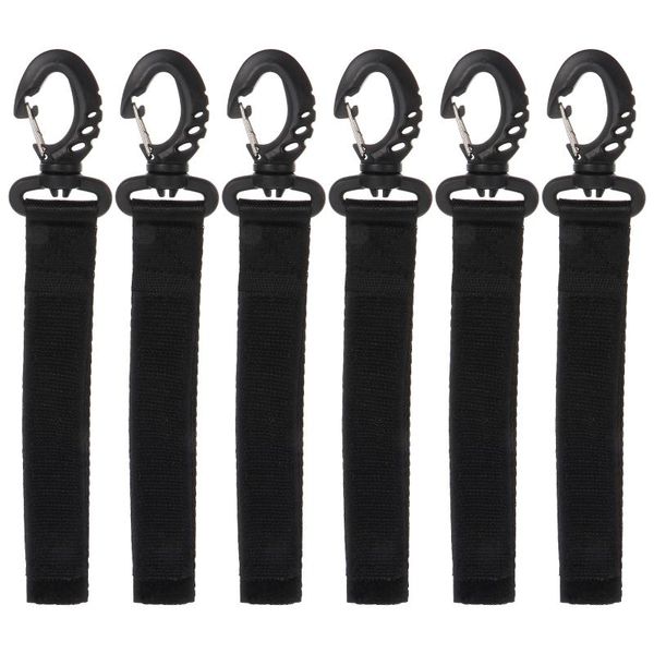 

rafts/inflatable boats 6pcs kayak boat paddle lanyard hooks safety rope accessories