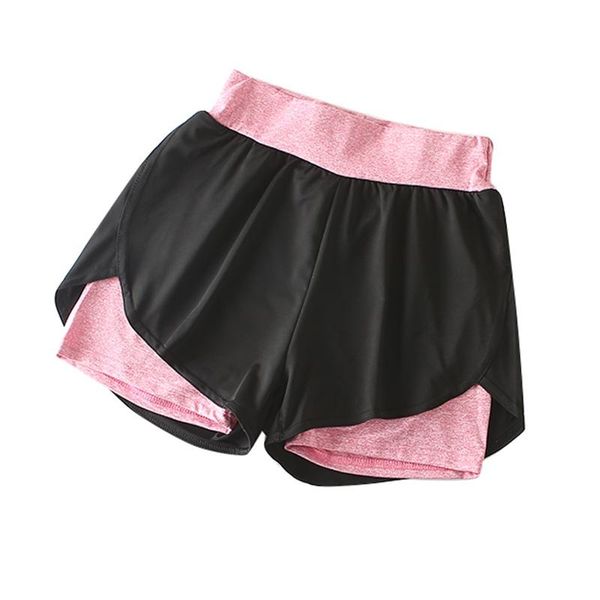 

women's shorts women summer casual slim fitness skinny elastic waist correndo short pants w6, White;black