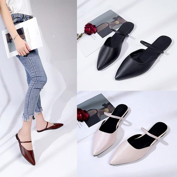 

slippers party chic ladies braid pointed straps shallow mouth high heels women's shoes sandals black beige korean version