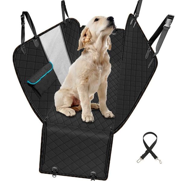 

dog car seat covers cover back mat cushion waterproof carrier hammock protector with nonslip backing zipper pocket for pets travel