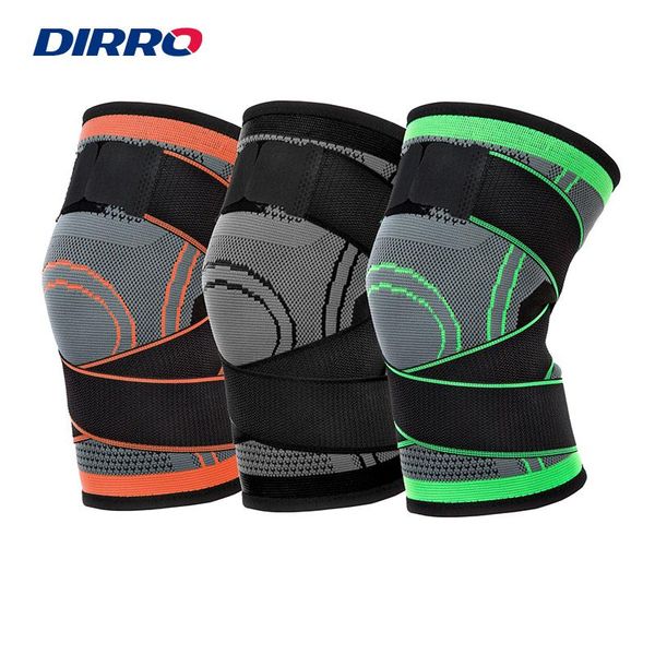 

knee support protector kneepad kneecap fitness equipment elastic brace belt for running basketball volleyball elbow & pads, Black;gray