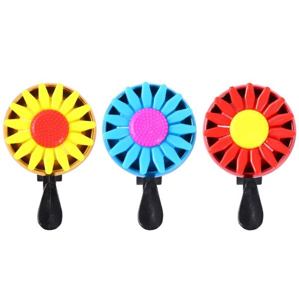 

bike horns 3pcs bell sunflower ring cycling alarm warning equipment