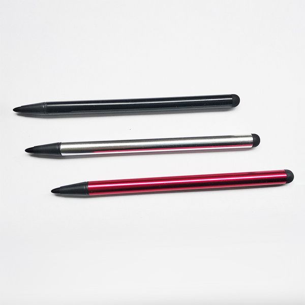 2 em 1 Capacitivo Resistive Pen Touch Screen Stylus Lápis para Samsung Tablet PC PC