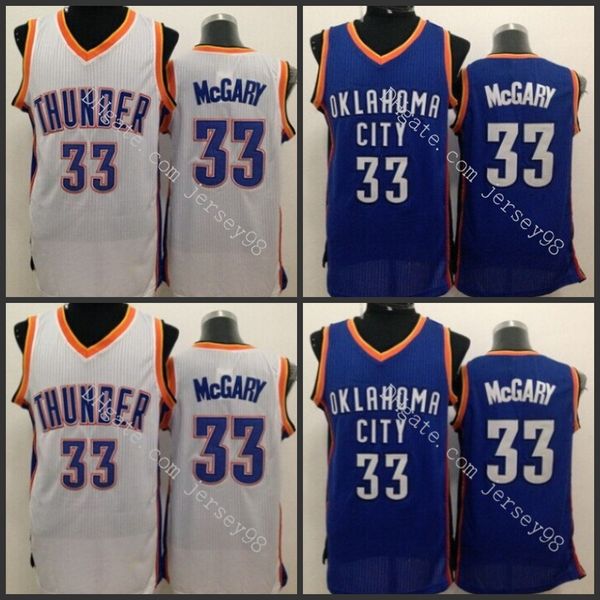 

oklahoma city thunder men #33 mitch mcgary retro basketball jersey, Black