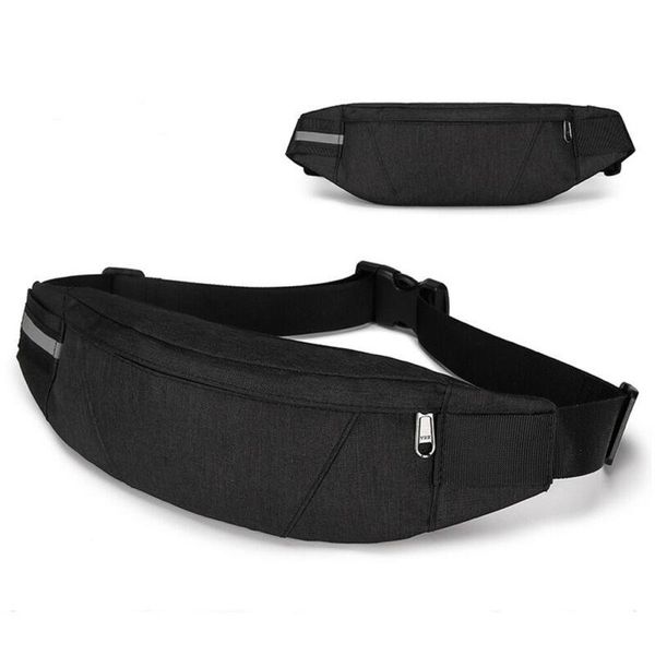 

waist bags casual mens zipper bag oxford sport sling messenger shoulder chest fanny pack