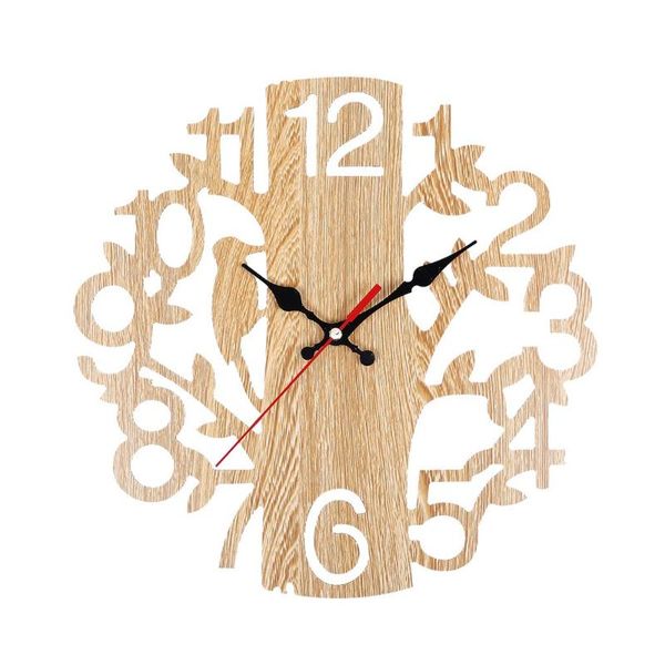 

wall clocks european retro tree shaped bird clock