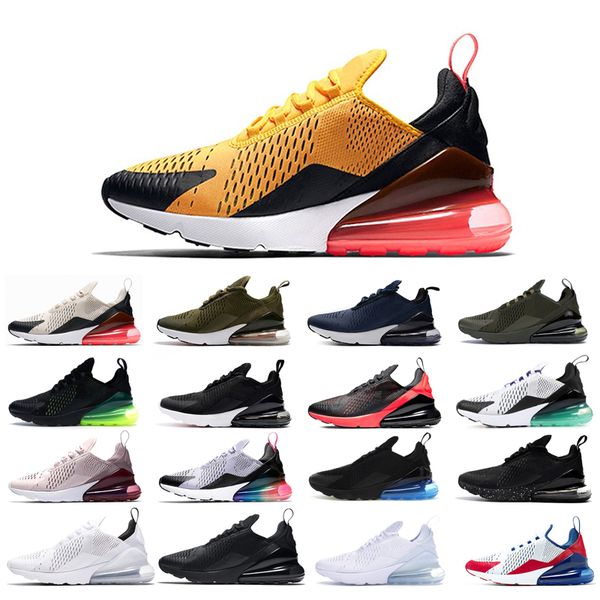 

270 running shoes for man woman 270s triple white black gold barely rose regency purple tiger outdoor sports sneakers size 36-45