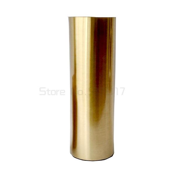

vases creative metal electroplating brass gold cylinder vase flower model room home soft decoration