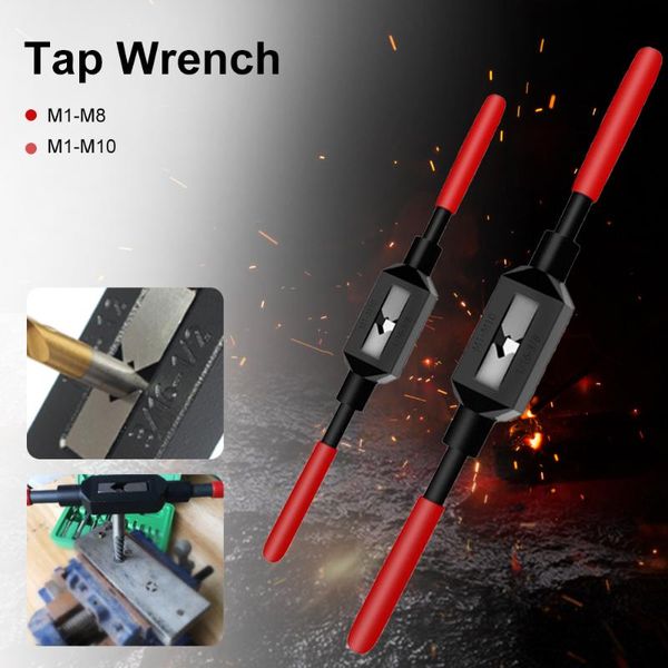 

hand tools adjustable tap wrench holder m1-m8 m1-m10 thread metric handle tapping reamer tool accessories taps and die set