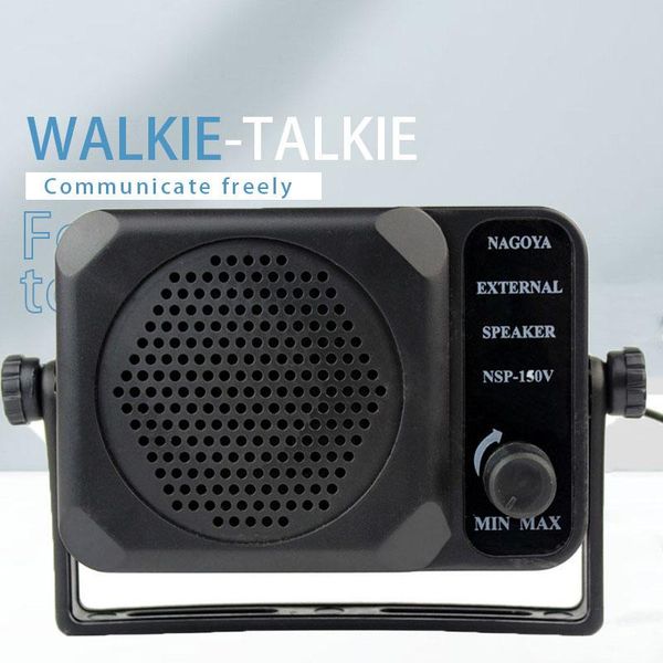 

mini external speaker nsp-150 for motorola icom yaesu ham radio walkie talkie