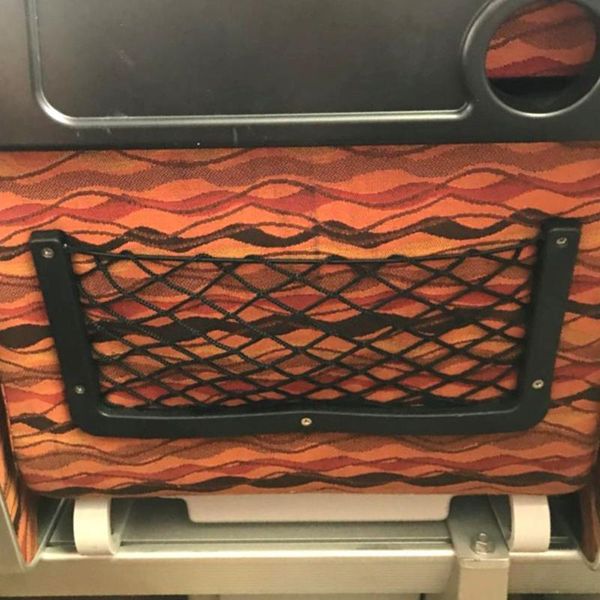 

32x21cm auto seat side interior back sundries pocket mesh storage bag phone net holder car accessories organizer