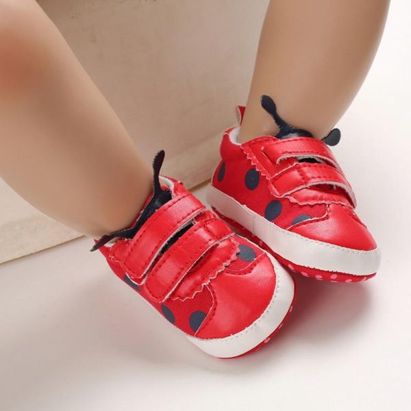 

first walkers baby shoes footwear born girls classic cartoon pu leather summer