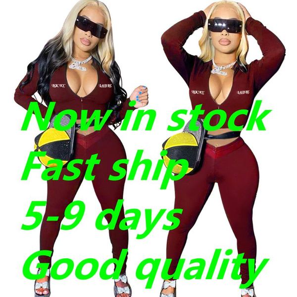 

women's tracksuits 2021 european and american v-shaped pants two-piece suit, Gray