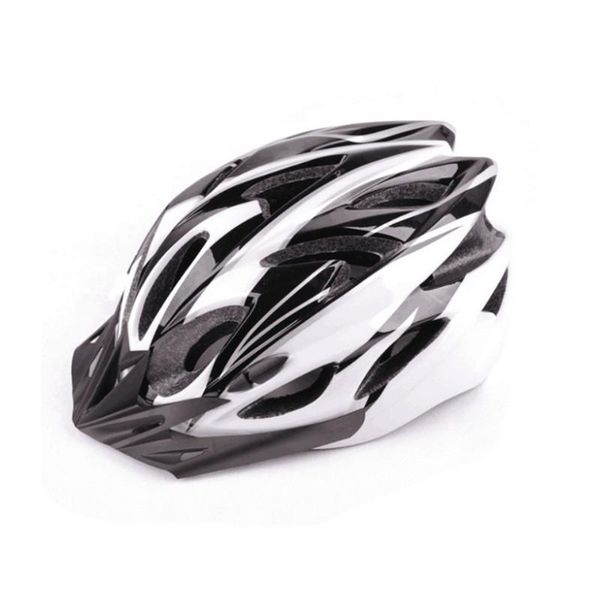 

men's and women's cycling helmets for bicycling bike cap hat cappello integrated with regulator knob eps foam pc caps & masks, Black