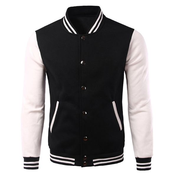 9030 Giacca da baseball uomo Jassen mannen Effen Kleur Jas bomberjack jaqueta masculina inverno monopetto Harajuku veste 210811