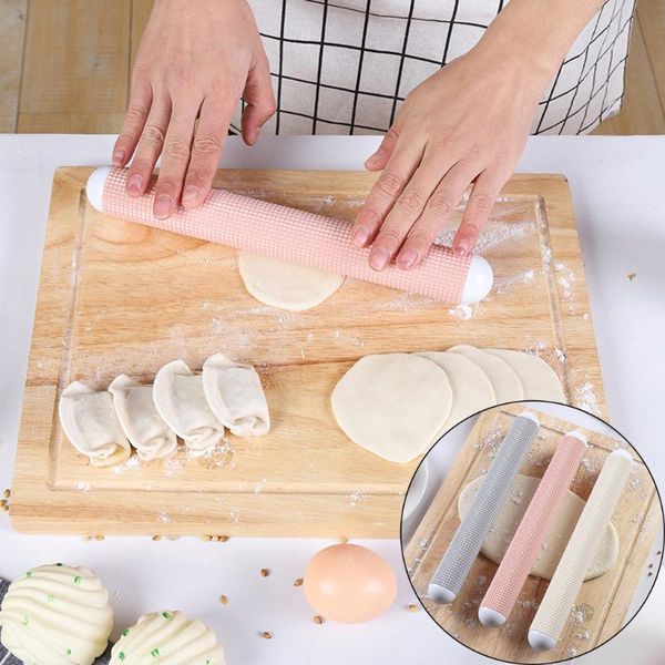 

cake tools plastic rolling pin embossing baking pastry roller decorating mold kitchen tool 1.30