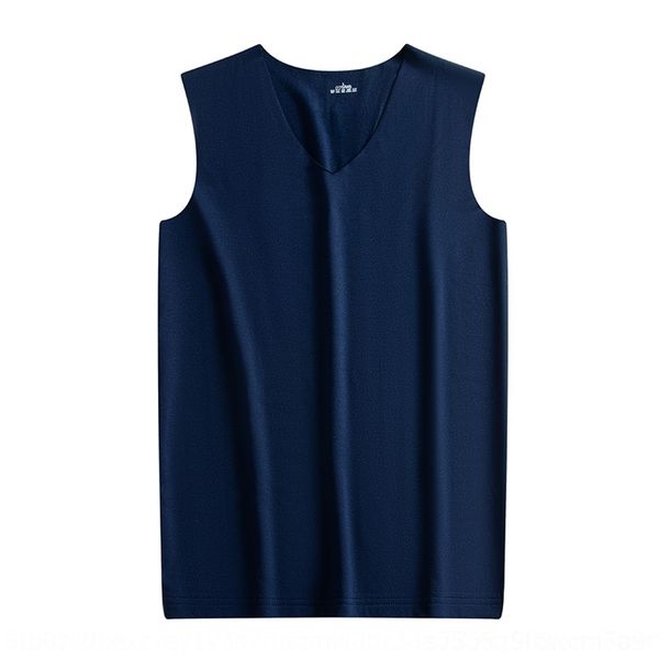 

ALh3 traceless warm vest men' plush v-neck slim warm vest shirtelastic youth sleeveless shirt autumn and winter men' tank tops, White;black