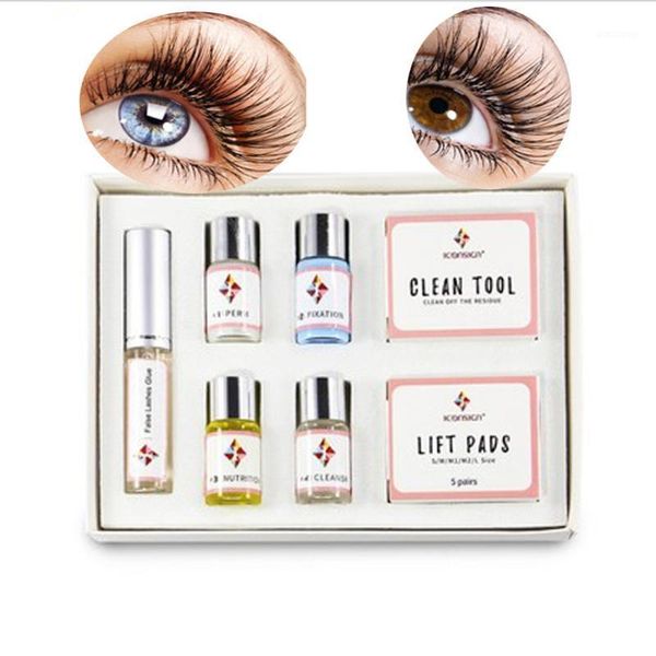 

eyelash perming kit lash lifting curling set pad cilia lift perm rod glue beauty keeping tools makeup comestic ##31