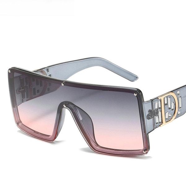 

sunglasses 2021 classic vintage d brand square women oversized sunglass woman men retro black sun glasses shades goggle, White;black