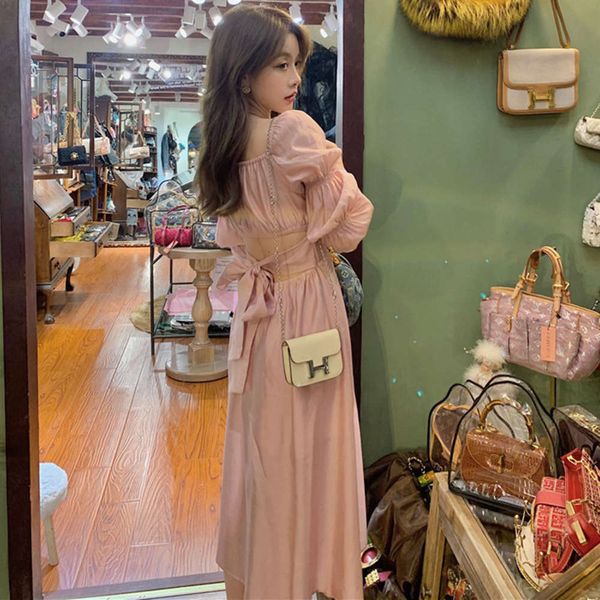 

naturally neck fairy thin autumn medium long chic, White;black