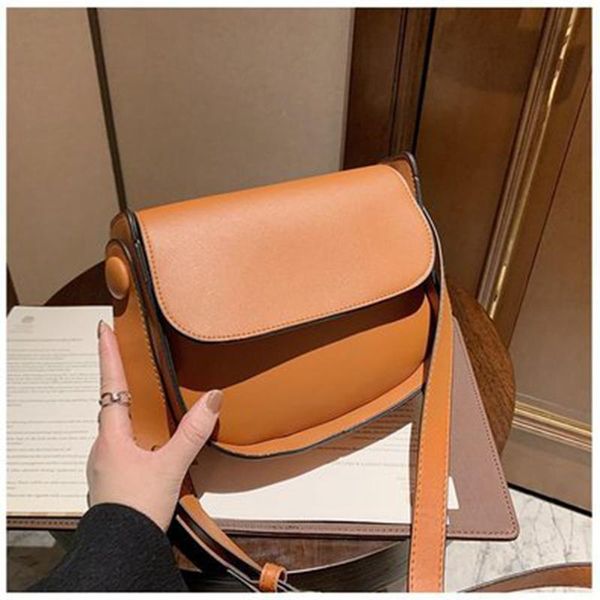 

evening bags fashion half round saddle 2021 women's brand summer messenger bag with